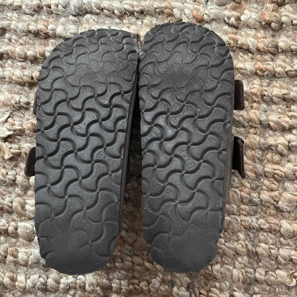 Birkenstock Arizona Mocha Brown Birko-Flor Sandals EU 37 Narrow Women's 6-6.5 - Picture 7 of 16